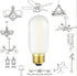 Leools E26 LED Bulb, 6W Equivalent 60 Watt Dimmable Daylight 4000K, Frosted Glass, Pack of 6