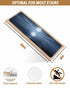 BOHOOSKYLAR 4 8"x30" Night Ocean Stair Treads Natural Scenery Moonlight Sparkling Water Indoor Non Slip Peel and Stick