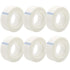 OWLKELA 6 Rolls Matte & Glossy Tape Refills - Invisible, Translucent, All-Purpose for Office, Home, School