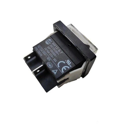 HY12-9-7 Push Button Switch with Waterproof Cover Compatible with KEDU HY12-9-7 HY12-9-4 Saba CB-52 Fridge 125/250V 20A 4-Pin (2)