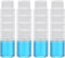 PATIKIL 20 Pcs 40ml PET Wide Mouth Reagent Bottles with Screw Cap for Lab Liquid Storage
