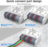 ESP32 5~24V WS2811 WS2812 SK6812 TM1814 WS2813 WS2815 GLEDOPTO Mini WLED LED Controller DC DIY Dynamic Lighting Work