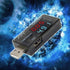 Black USB Power Meter, USB Current Meter, LCD Digital Multimeter for Voltage Testing and Current Measurement