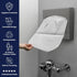 14.25 16.5, 250/pack, 20 Packs/carton HOSPECO Discreet Seat Half-Fold Toilet Seat Covers, X White