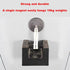 2PCS (D66-1.76lb) LED Bar Strong Magnetic Mounts, Universal Magnetic Base Light Mount Rubber Pad Bracket Sucker Roof