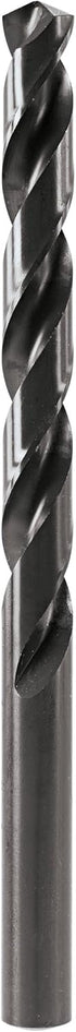 BOSCH BL2655 1-Piece 7/16 In. x 6 In. Extra Length Black Oxide Drill Bit for Light-Gauge Metal, Wood, Plastic