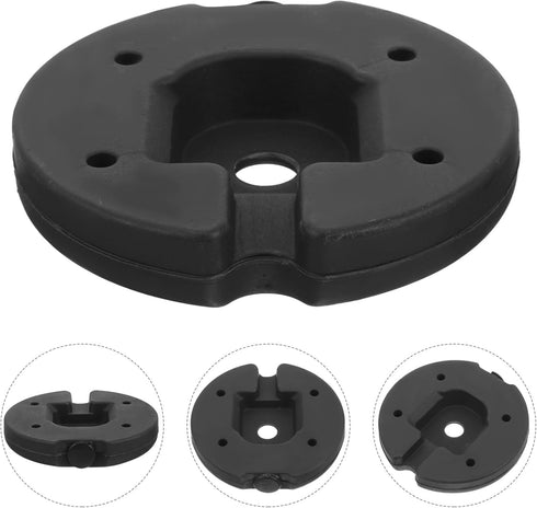 1pcs Levemolo Weighted Iron Base for Floor Lamps Sturdy Desk Lamp Base Diameter Diy Display Stand for Enhanced