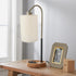 9.8x6.6'' Burlap Semicircle Lampshades, Beige Fabric Lampshade for Table Lamp, Wall Sconce Lamp Replacement