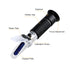 Brix Refractometer with ATC, Handheld Brix Meter Hydrometer 0-32%, Portable Tester for Measuring Sugar Content