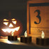 Black Tea Lights Candles Battery Operated, 12 PACK LED Flameless Votive Candles for Halloween Holiday Party Home