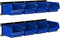 UNITEDPOWER wall mounted garage storage bin, Parts Rack, Plastic Hanging Stackable Storage