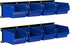 UNITEDPOWER wall mounted garage storage bin, Parts Rack, Plastic Hanging Stackable Storage