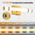 15.4 Inch 10W Dimmable 5CCT Dimmer) Gold Bathroom Vanity Light - LED Modern Bathroom Light Fixtures Over Mirror