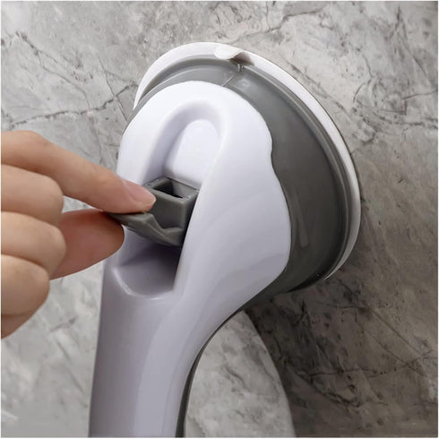 ONQendDv Wall,1 Grab Bars for Non-Slip Bathroom Suction Cup Handle Shower Toilet Safety Rail Bathtub Handle Grab Bar