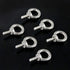 Glarks 36Pcs 304 Stainless Steel M5 Male Thread Machinery Shoulder Lifting Ring Eye Bolt Set with Lock Nuts/Lock Washers
