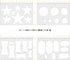 Router Clip Butterfly Inlay Template, Woodworking Decoration Router Fixture Template, 7 Inch Butterfly