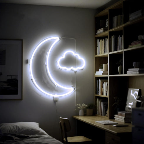 XINGZHI 16.4FT 5V White Neon Light Strip Waterproof, USB White Led Strip Lights with Touch Controller,Cuttable Flexible