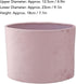 E27 E14 12.5cmx4.9inx23cmx9.1inx18cmx7.1in VBESTLIFE Elegant Oval Lamp Shade Comfortable Lighting for Table Floor Lamp