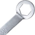 Track Spikes Wrench Dual Interface Aluminum Non-Slip Shoes Adjustment Tool for M5 Soccer Shoes