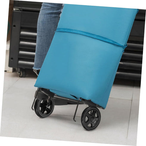 2pcs ABOOFAN Replacement Rolling Cart Wheels for Shopping Cart Utility Laundry Basket Pattern Lightweight Accessories