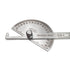 Angle Protractor, Stainless Steel Angle Ruler Finder 0-180 Degrees, 10 cm Woodworking Measure Tool