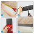 8Ft 2 Floor Transition Strip, in Wide Self Adhesive Vinyl Threshold Strip for Joining Floor Gaps Wood Grain Design Tap