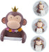 SHINEOFI Wall Mounted Cartoon Tissue Rack Rust Resistant Toilet Paper Holder with Compact Design for Bathroom Bedroom