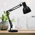SILENRADAWN E14 E27 10mm Bedside Lamp Shade Black Metal Lampshade with Hole Diameter for Table Lamp and Wall Sconce