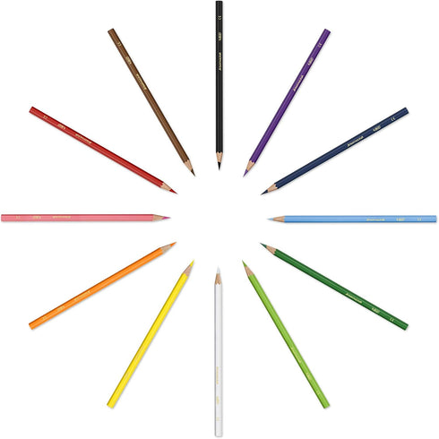Bic Kids Aquacouleur Colouring Pencils, 12 Pack