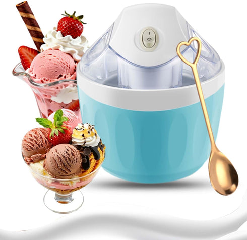 Small Home Mini Ice Cream Maker, Personal Ice Cream Maker, Single Serve