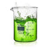 EISCO Beaker, 500ml - Low Form with Spout - White, 50ml Graduations - Borosilicate 3.3 Glass