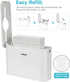Countertop,200 Commercial,White 9.8" 3.8" AIKE Paper Towel Dispenser Sheets Capacity,Fit Multifold Paper Towel,for Home