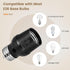 360 E26 E27 Bulb 2 Pack Suraielec Light Sensor Socket, Automatic Dusk to Dawn Light Socket with Sensor Rotation, Base