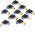 10pcs Pneumatic Elbow Quick Connector - Air Fittings Adapter Push to Connect Tube Fitting 8mm Diameter