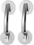 2pcs Portable Suction Handle Bars Plastic Door Handle Knobs Grab Bars for