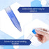 Konohan 400 Pack Conical Centrifuge Tubes, 15 ml Sterile Plastic Test Tubes with Blue Screw Caps