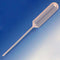 Globe Scientific 139040-250 LDPE Narrow Stem Transfer Pipet, Non-Sterile, 15.0mL Capacity