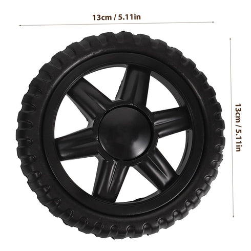 4pcs PRETYZOOM Replacement Wheels for Shopping Cart Rolling Cart Wheels for Grocery Trolley