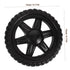 4pcs PRETYZOOM Replacement Wheels for Shopping Cart Rolling Cart Wheels for Grocery Trolley