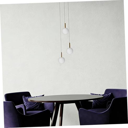 80mm Cabilock Frosted Glass Globe Lamp Shade round Ball Cover for Pendant Light Fixture Replacement Ceiling Wall Sconce