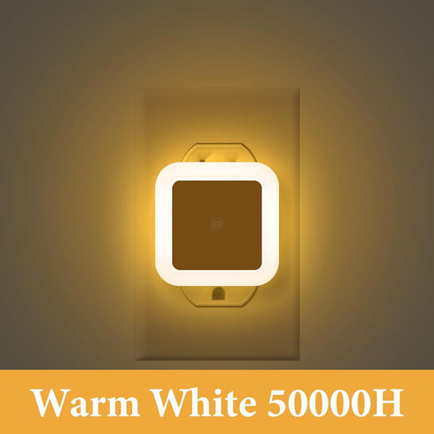 Hallway(24 Tuanse LED Night Lights Plug into Smart Sensor Automatic Night Lamp Nightlights Accessories for Bedroom