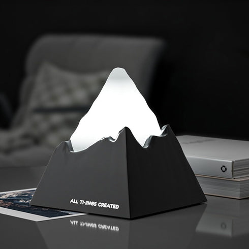 Leftwei Essential Oil Diffuser Night Light, Decorative Desk Aromatherapy Lamp, Volcano Lamp with Dual Lighting Options