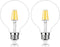 2PCS G125 Globe LED Light Bulbs 8w Equivalent 60 watt,E26 Large Decorative
