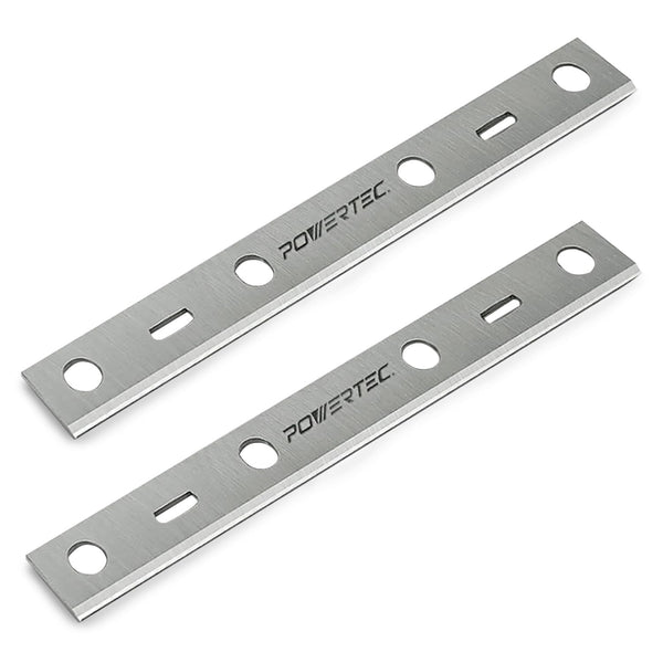 POWERTEC 6 Inch Jointer Blades - Replacement for Porter Cable PC160JT Jointer, Set of 2 for PC37072 Jointer Knives