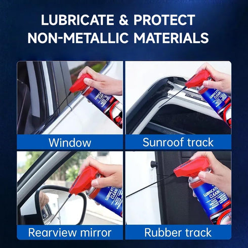 2 Parts,6.76 OZPack 3 Glodway Specialist Silicone Lubricant Spray,Garage Door Lubricant Oil,with Smart Straw Sprays