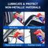 2 Parts,6.76 OZ Glodway Specialist Silicone Lubricant Spray,Garage Door Lubricant Oil,with SMART Straw Sprays Ways