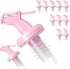 Mysora 12 Pack Liquor Pour Spout Pink Bottle Pourers for 19-20 mm Bottle