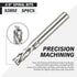 3/8 Compression Bit CNC, Solid Carbide Spiral Router Bit, 3/8" Cutting Dia, 3/8" Shank, CNC Router Bits