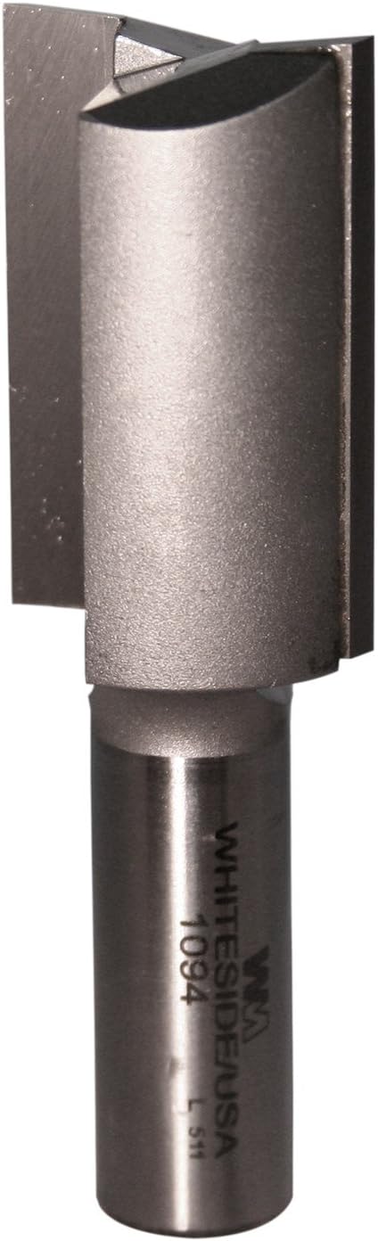 Whiteside Router Bits 1094 Straight Bit, 1-Inch Diameter, 1-1/2-Inch Length
