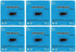 IR-40 (6 Pack) Compatible Calculator Printer Ribbon Ink Roller, Black